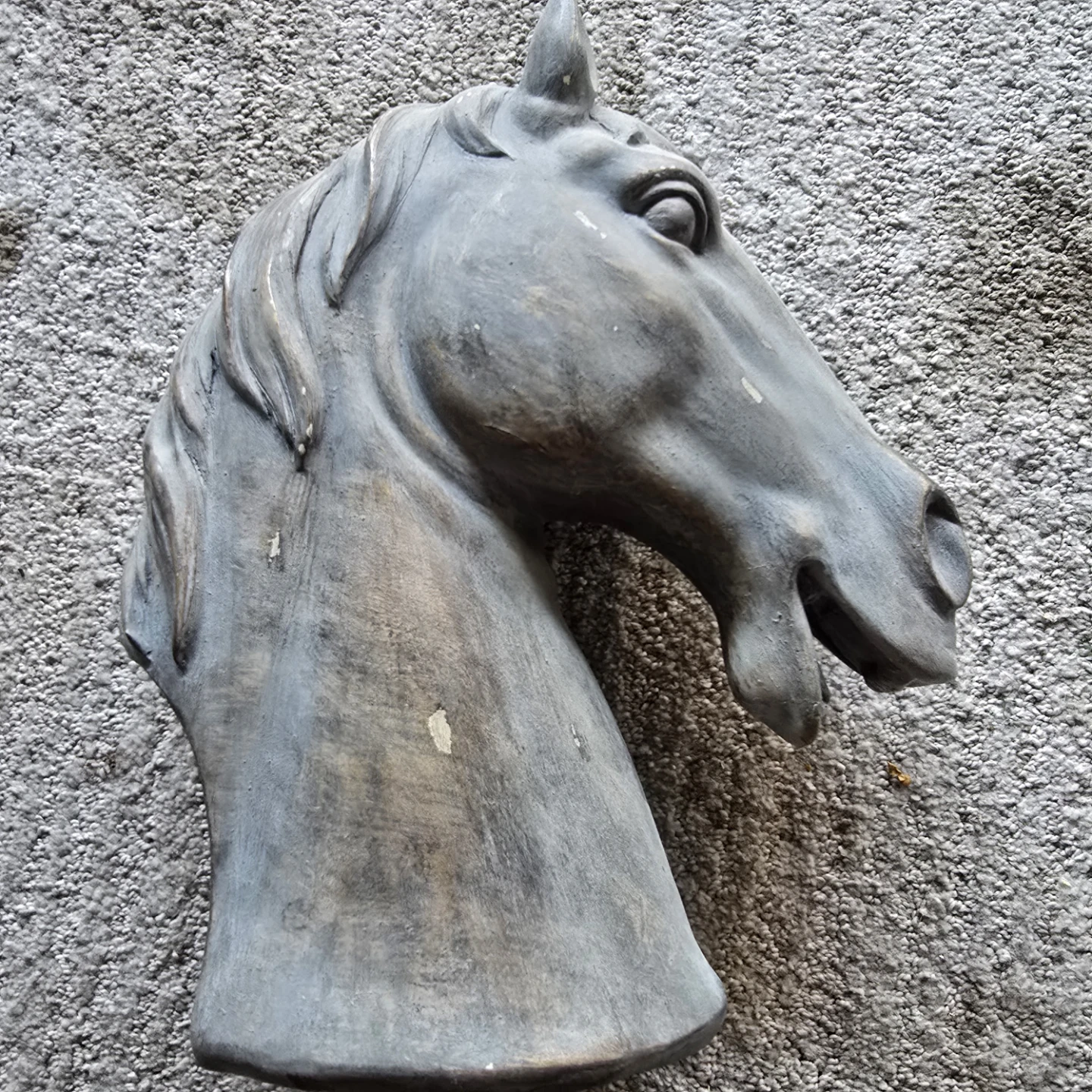 Vintage Horse Head Statue - photo 3