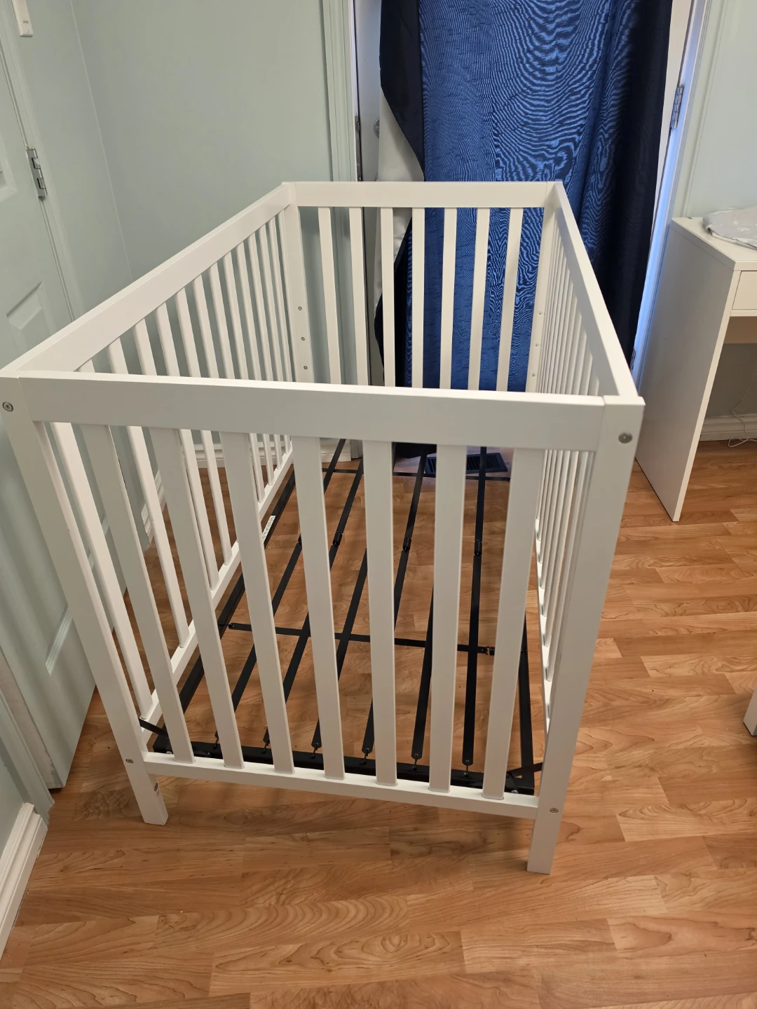 White Baby Crib