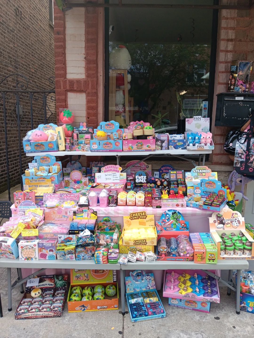 Assorted Fun Toys and Plushies pop up
