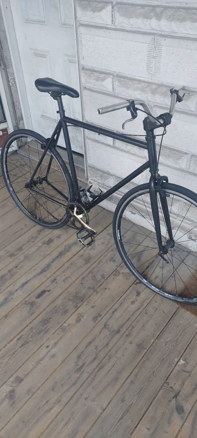 Black Fixed Gear Bicycle - photo 3
