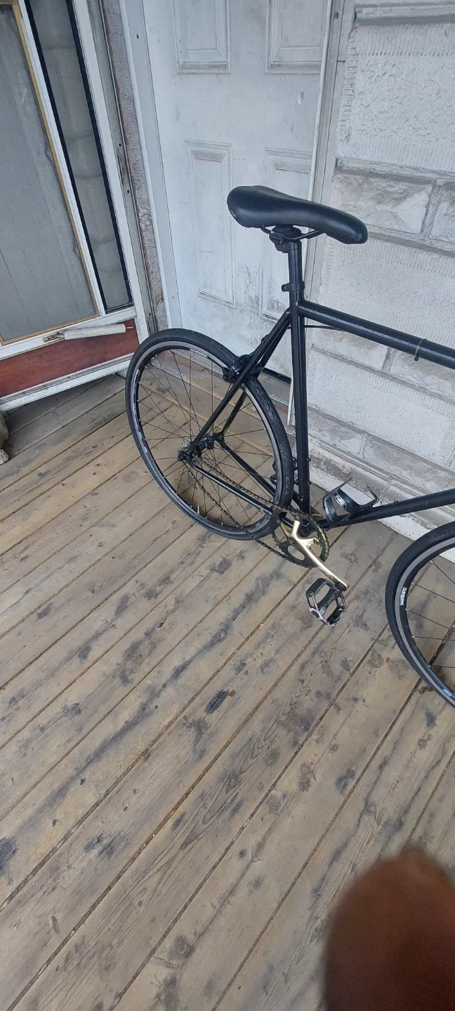 Black Fixed Gear Bicycle - photo 4