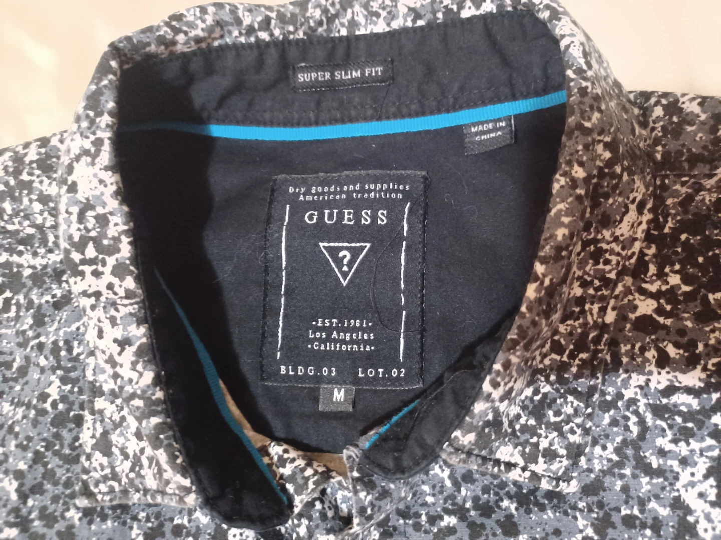 Guess Super Slim Fit Button-Up Shirt - photo 2