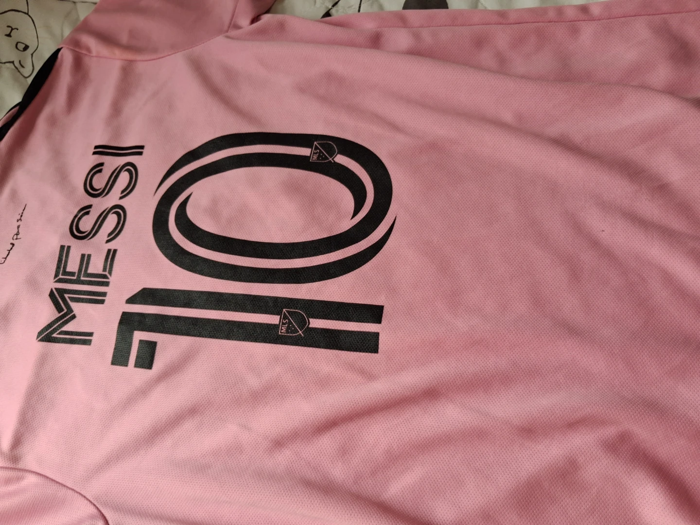 Inter Miami CF Messi #10 Pink Soccer Jersey - photo 2