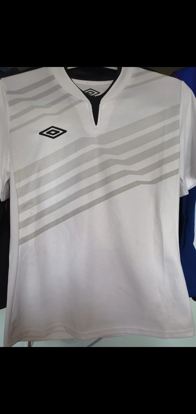 Umbro White Soccer Jersey