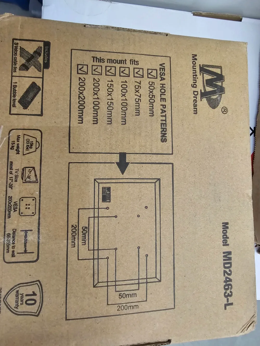 Mounting Dream MD2463-L TV Wall Mount - photo 2