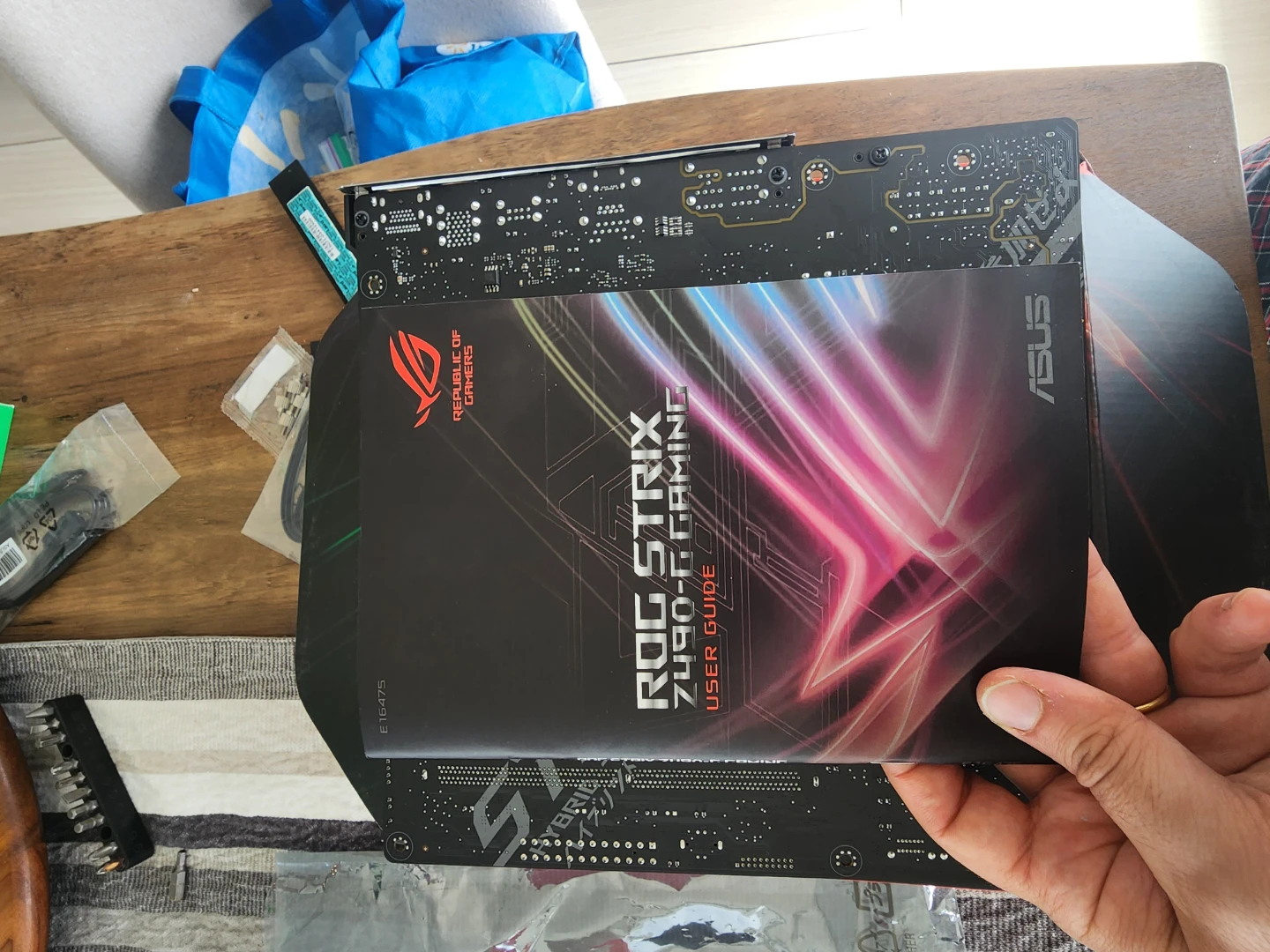 Intel Core i7-10700 + ASUS ROG STRIX Z490-G GAMING Motherboard - photo 3