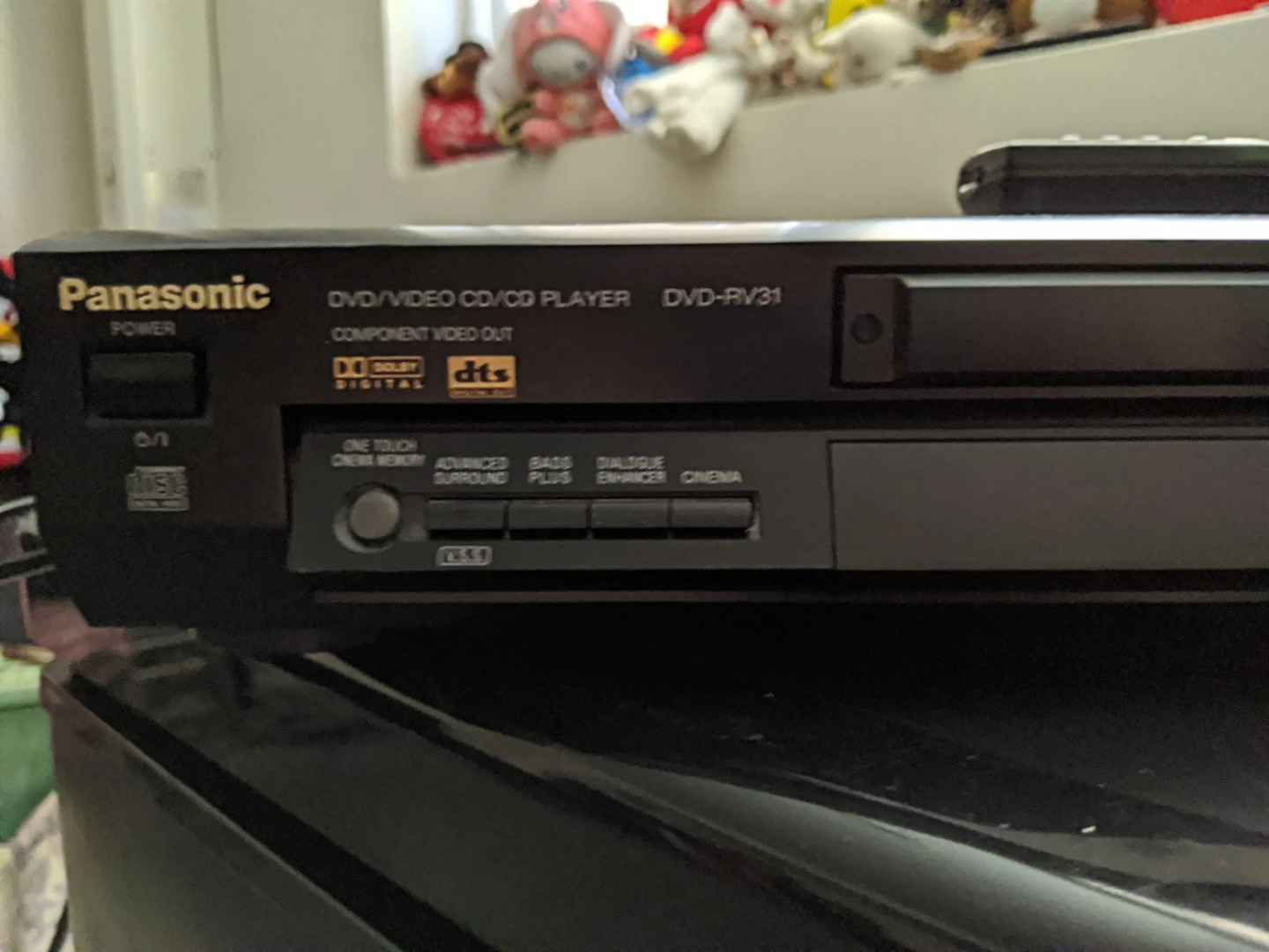 Panasonic DVD-RV31 DVD/Video/CD Player with Remote - photo 2