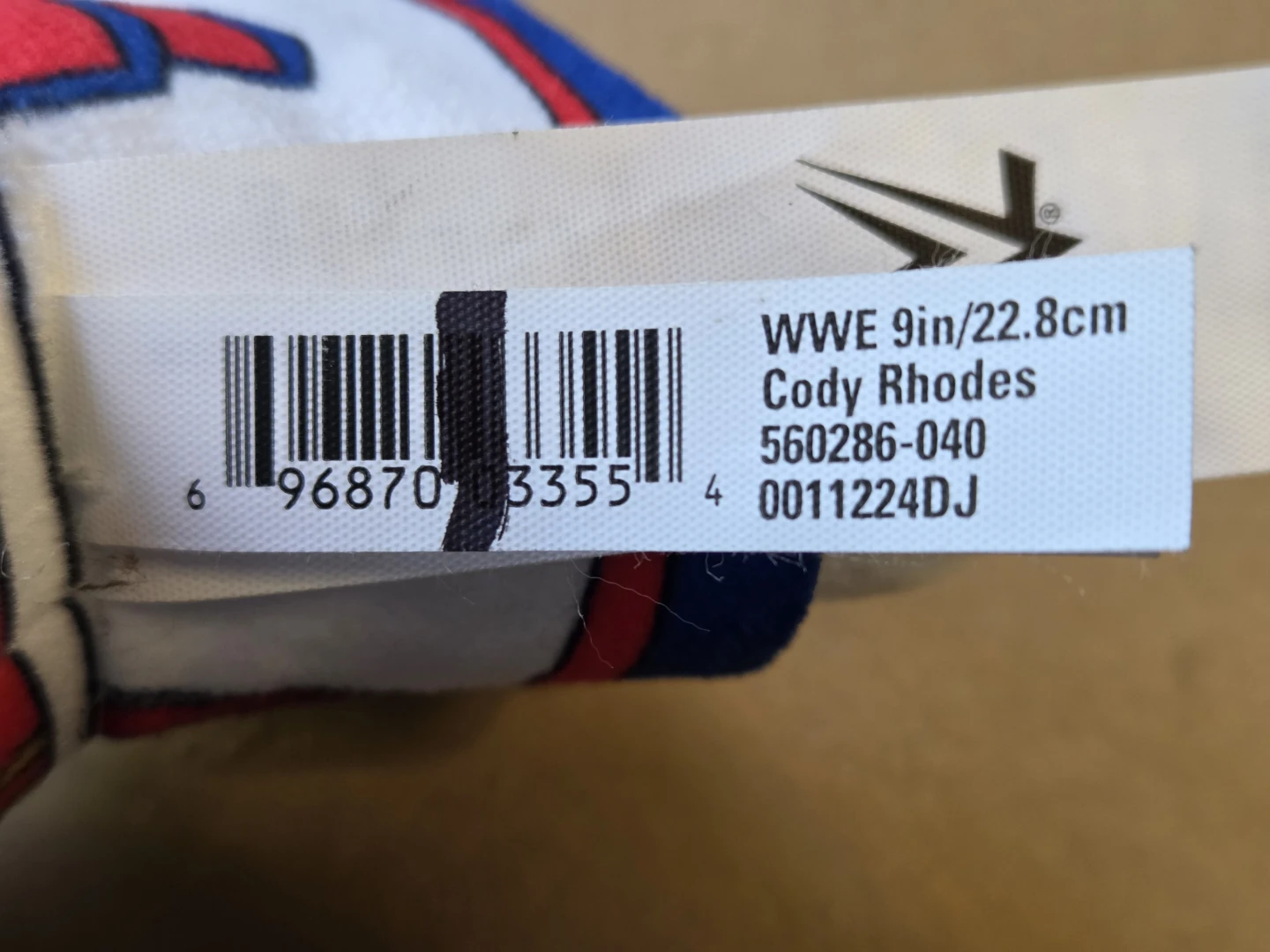 WWE Cody Rhodes 9" Plush Figure American Nightmare - photo 3