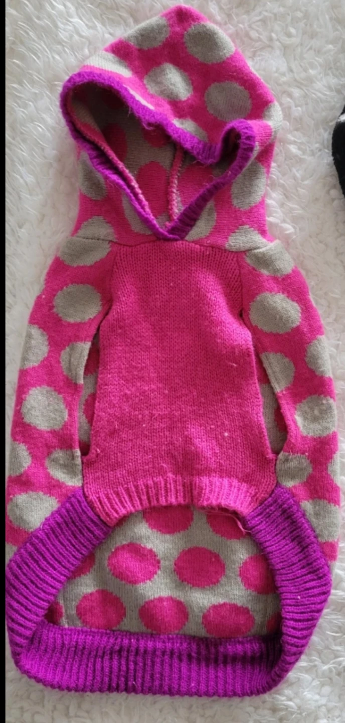 Bundle of 5 Dog Sweaters & Vests - photo 4