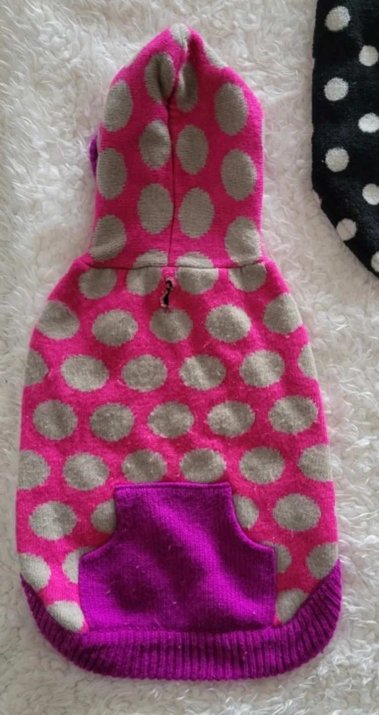 Bundle of 5 Dog Sweaters & Vests - photo 5