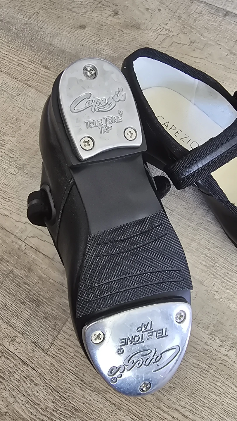 Capezio Black Leather Tap Shoes - photo 4