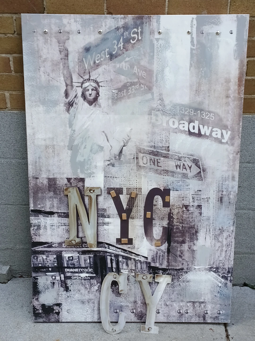 NYC Wall Art Canvas Print