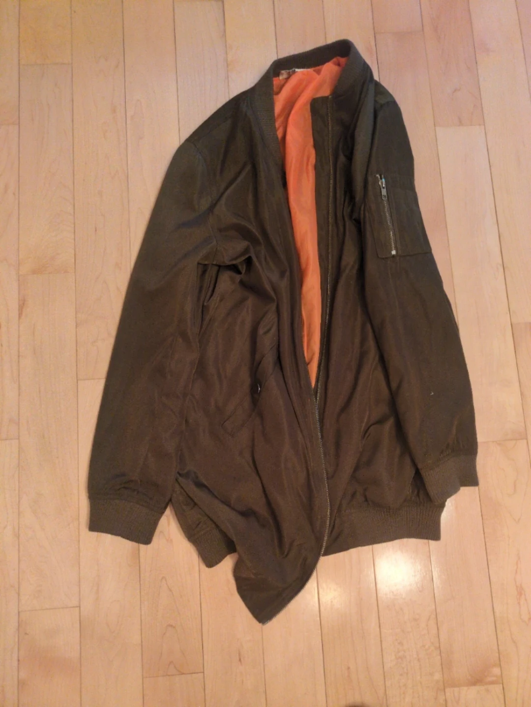496 Bomber Jacket Olive Green