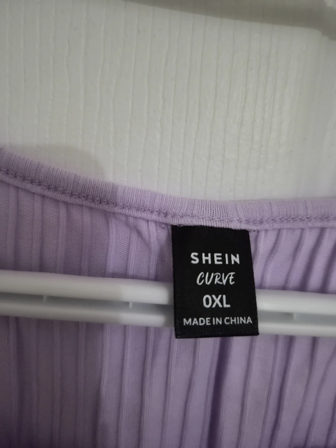 SHEIN CURVE Purple Puff Sleeve Top - photo 4