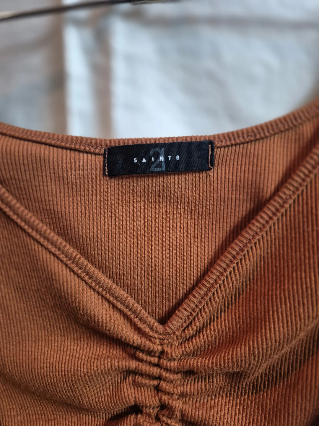 Ruched Long Sleeve Top - photo 2