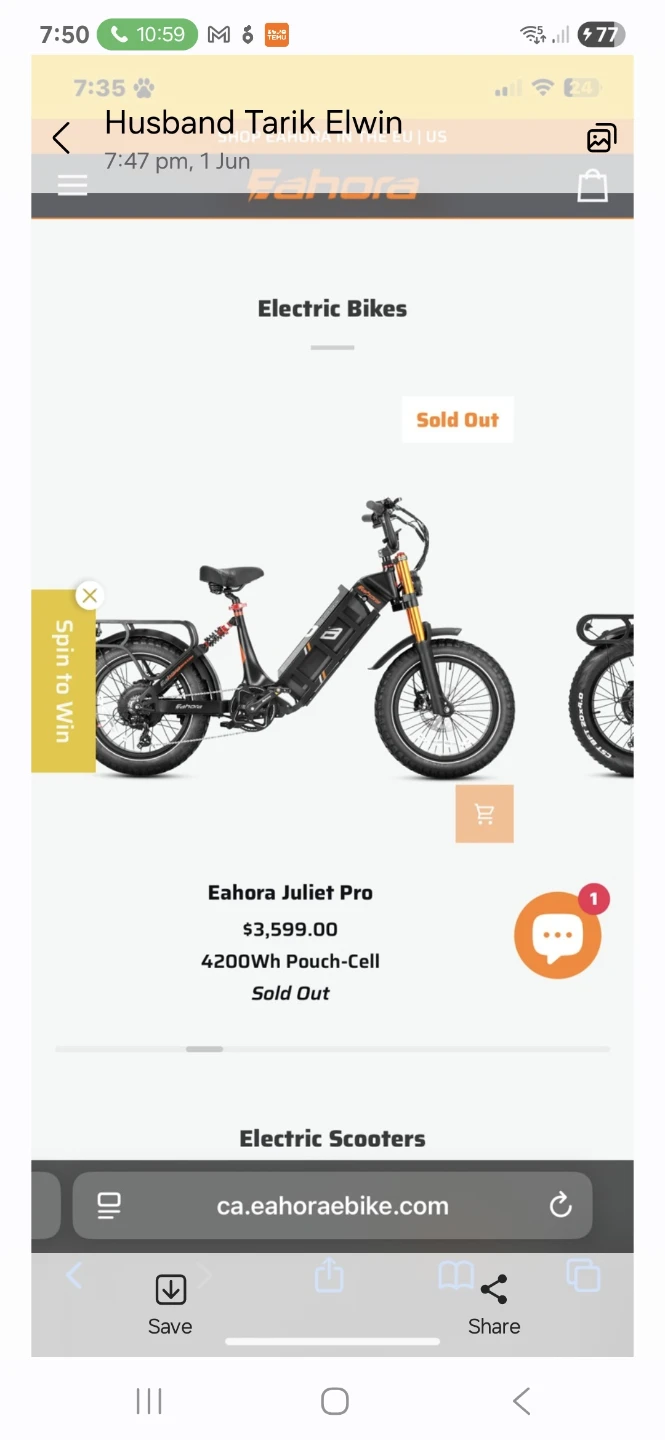 Eahora Juliet Pro Electric Bike - photo 2