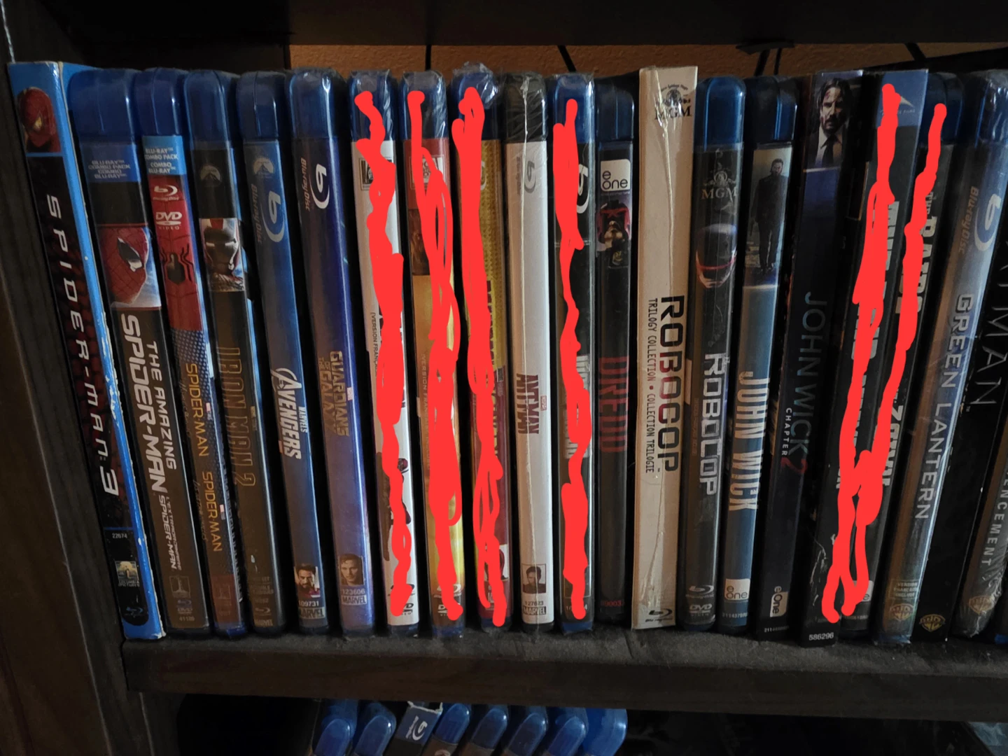 Collection of Blu-ray Movies