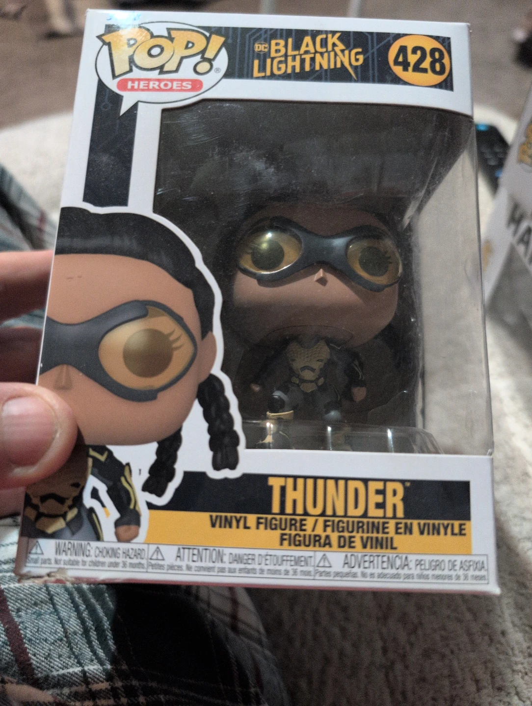 Funko Pop! DC Heroes Black Lightning Thunder Figure #428