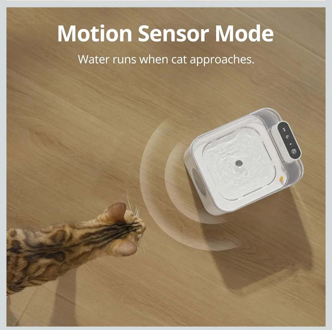 Smart Pet Water Fountain with Motion Sensor - photo 4