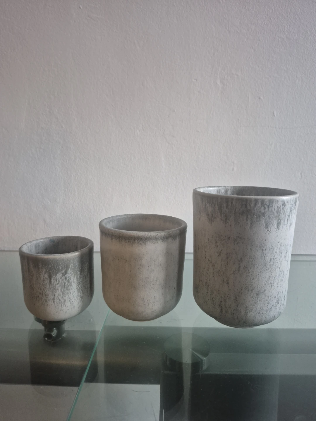 Set of 3 Ceramic Planters - photo 3