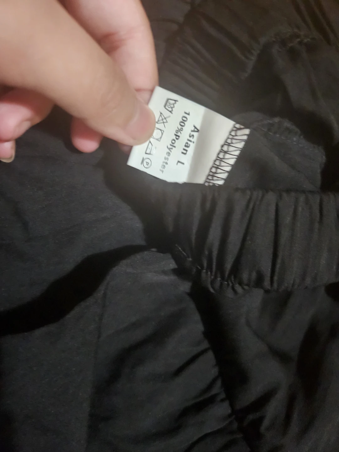 Black Polyester Maxi Skirt - Asian L - photo 3