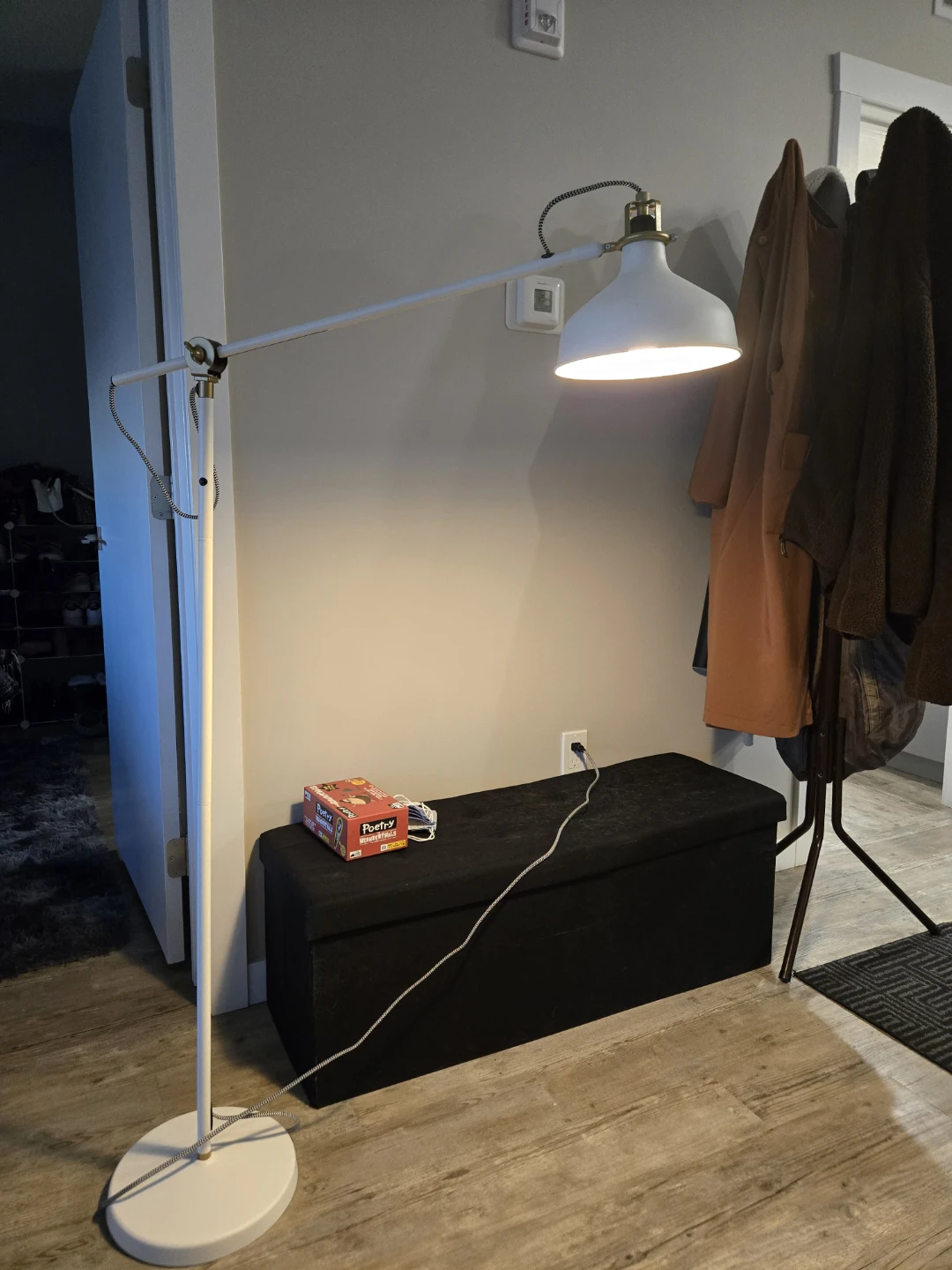 IKEA RANARP Floor/Reading Lamp - White - photo 2