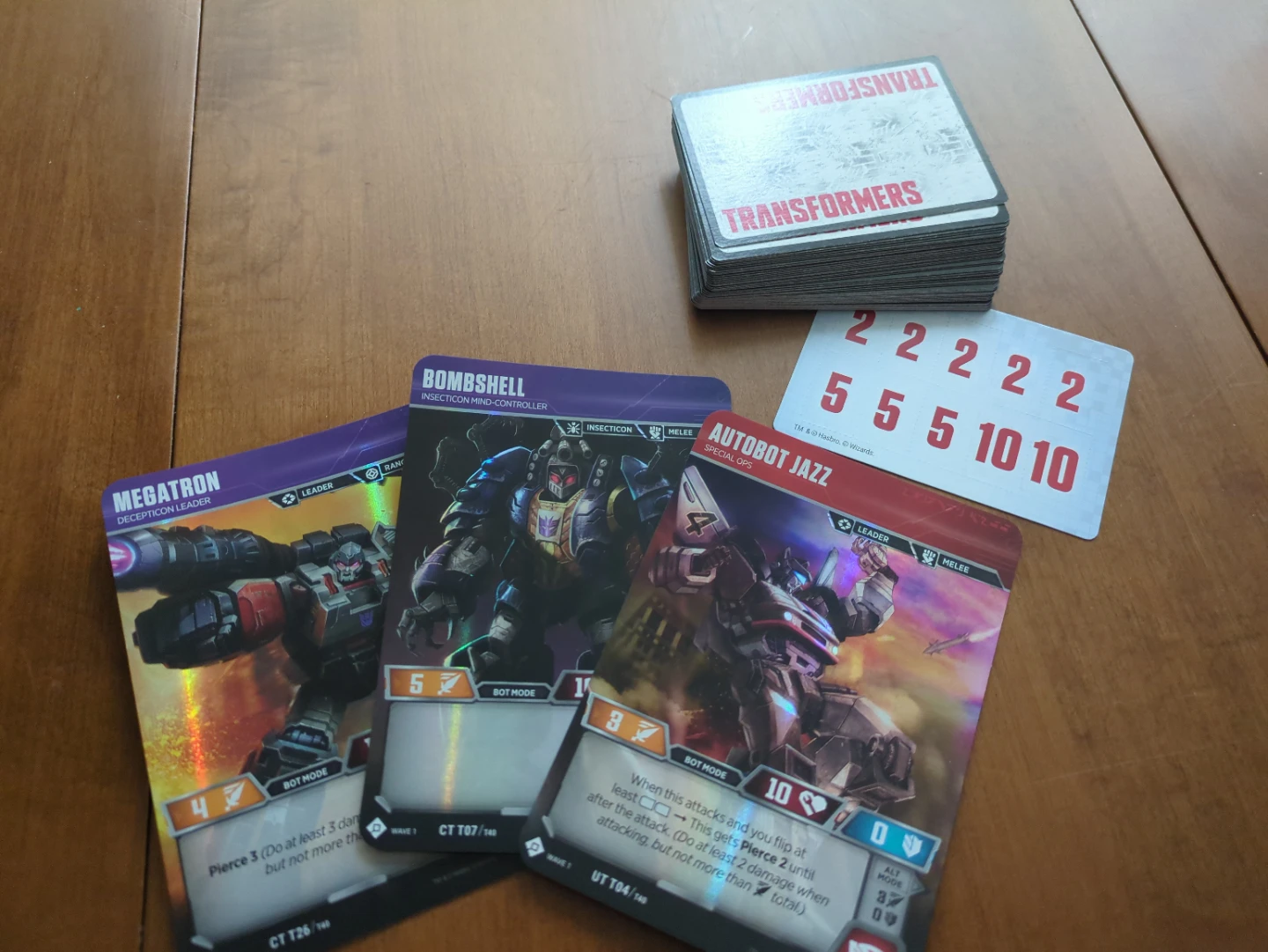 Transformers Trading Card Game