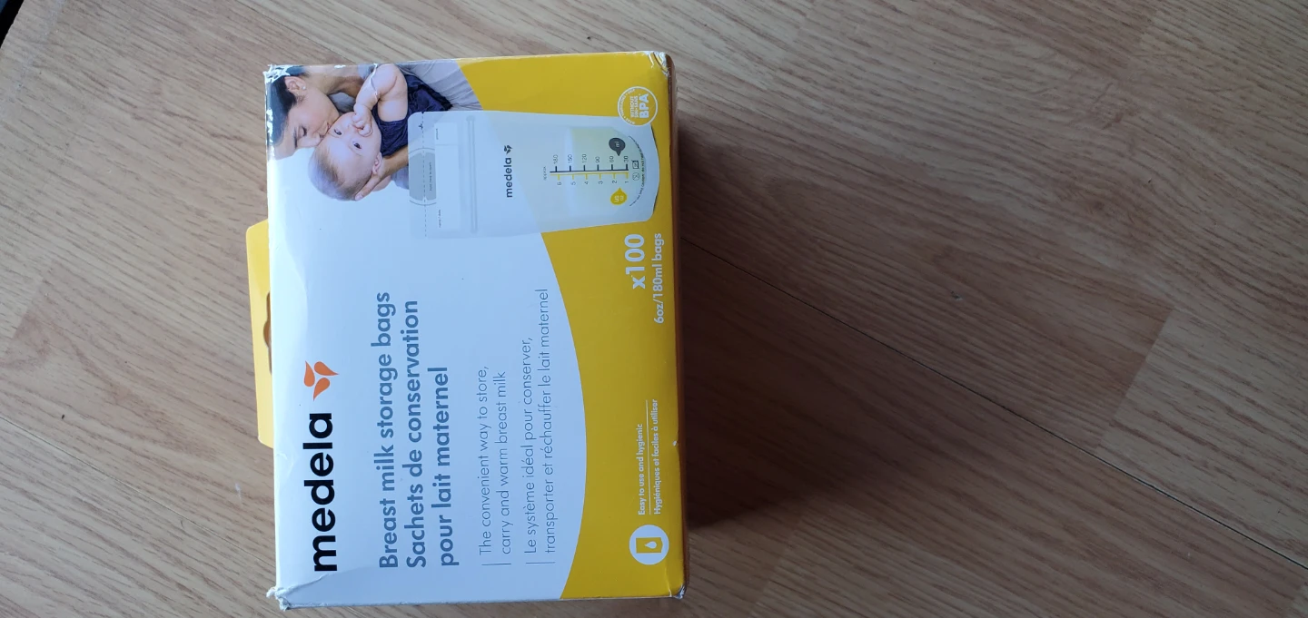 Medela Breast Milk Storage Bags - 100 Count - photo 2