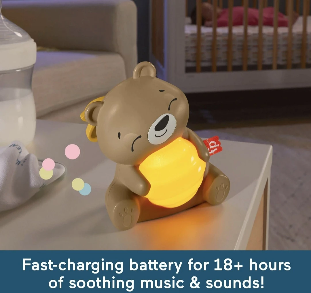 Fisher-Price Beary Soothing Portable Baby Sound Machine - photo 4