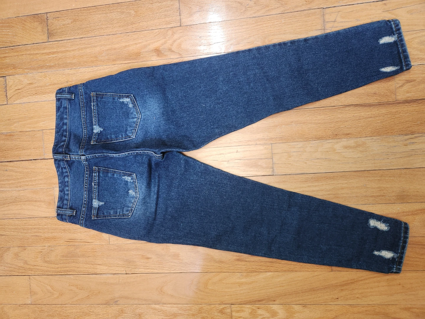 BY JEAN Distressed Blue Denim Jeans Size 26 - photo 2
