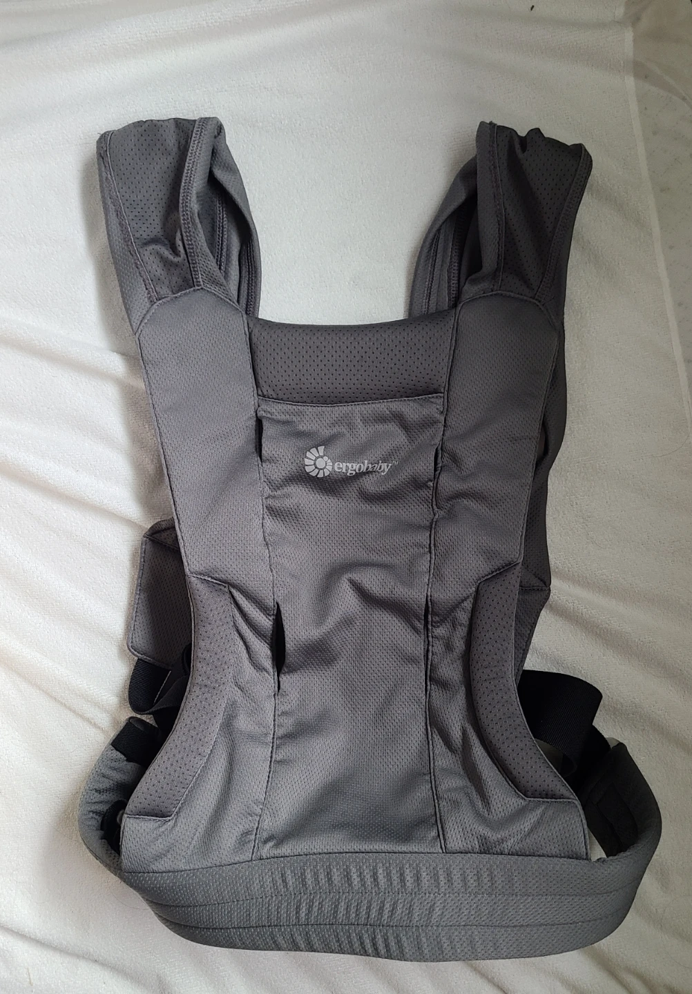 Ergobaby Embrace Mesh Newborn Carrier - Washed Black