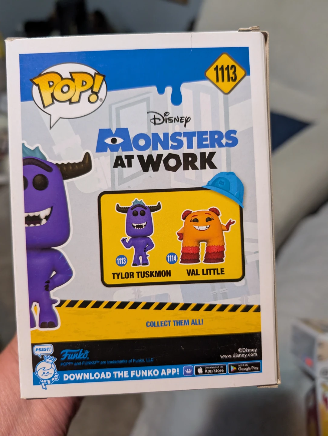 Funko Pop! Monsters at Work Tylor Tuskmon #1113 - photo 2