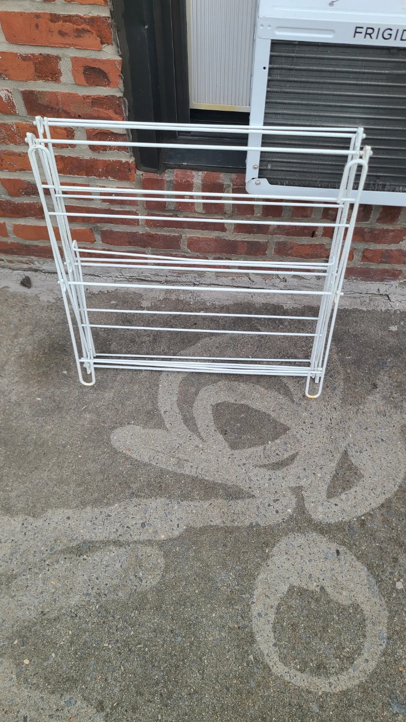 White Folding Drying Rack - photo 3