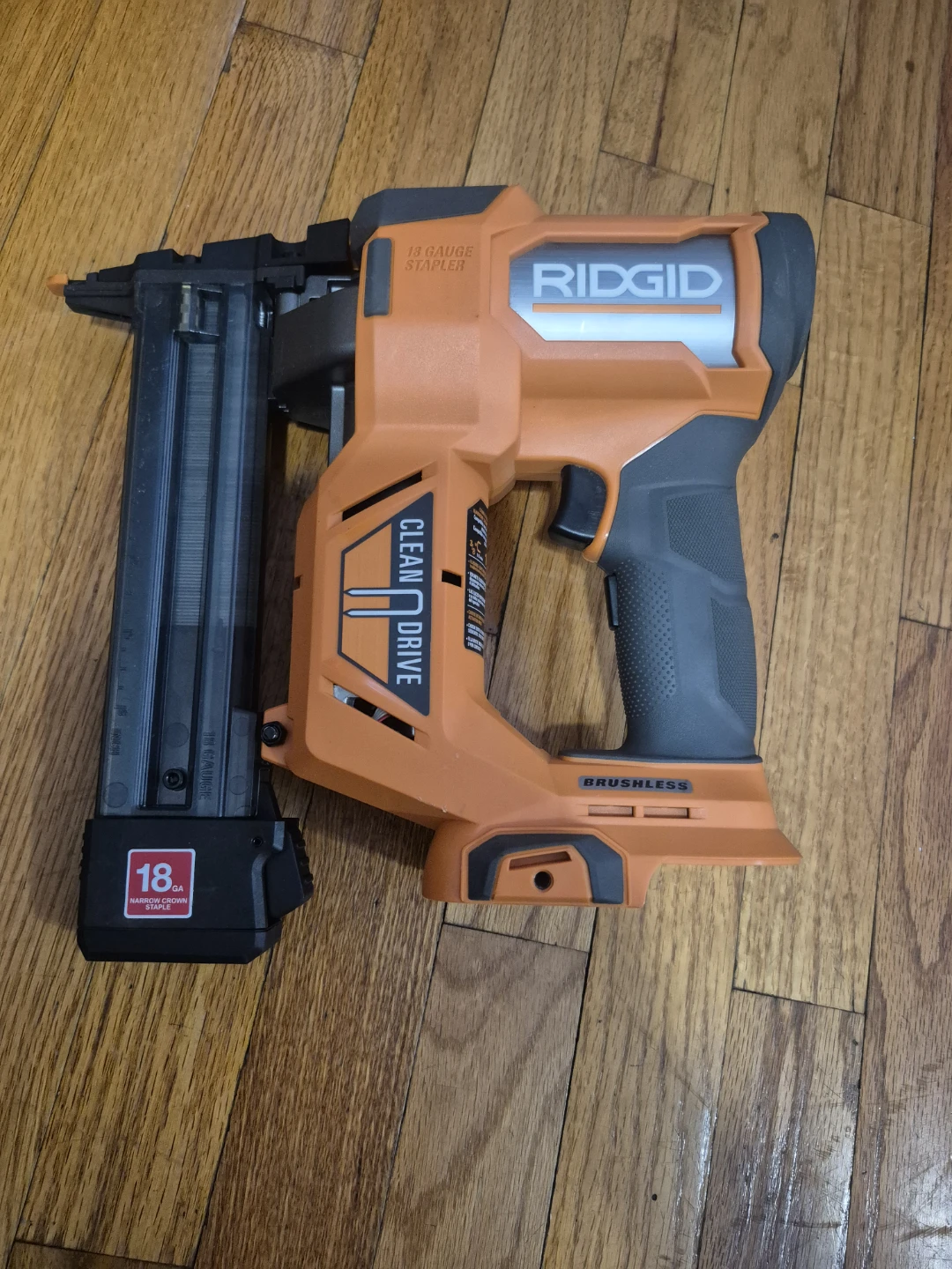 RIDGID 18 Gauge Stapler