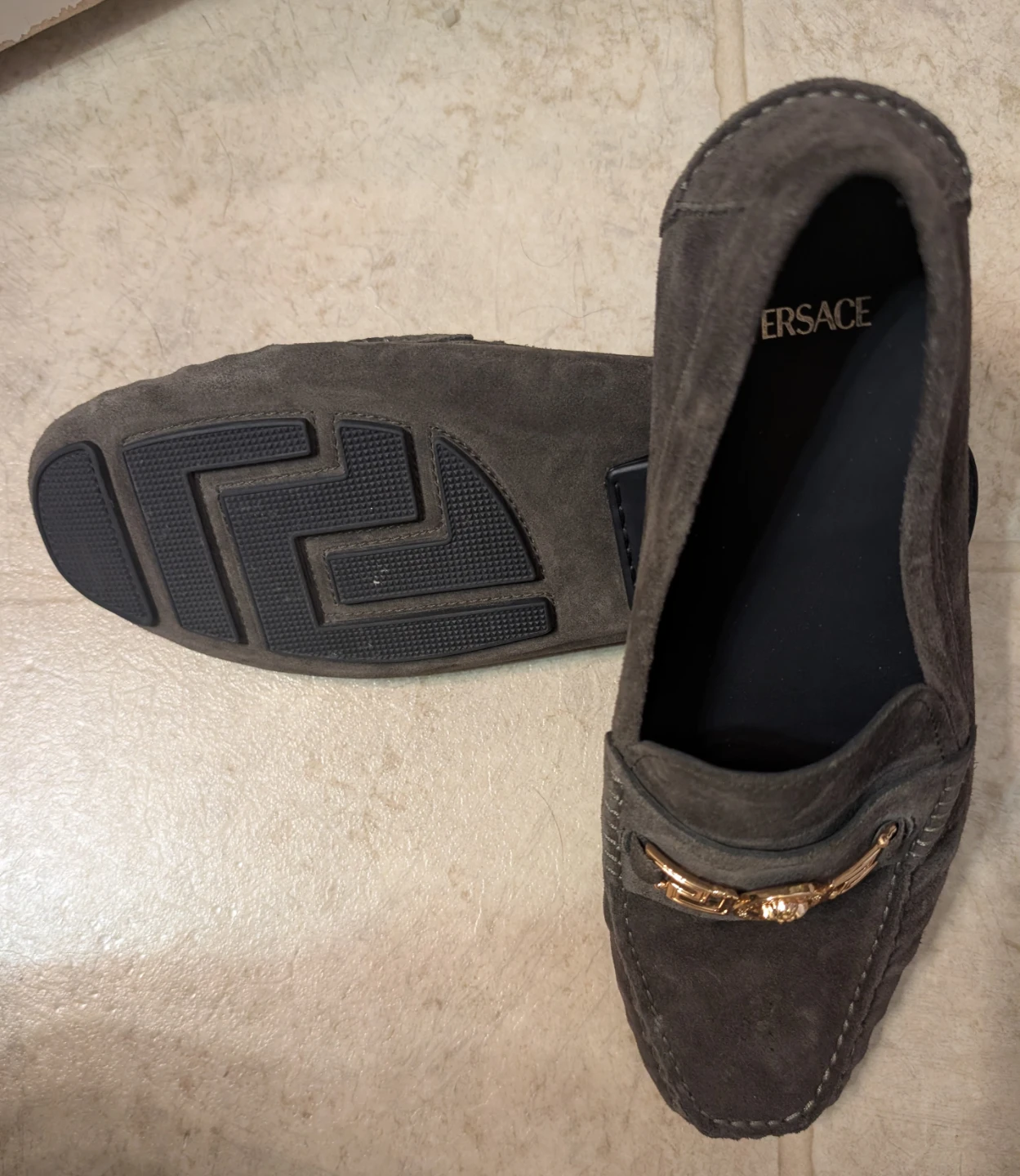 Versace Suede Loafers - photo 2