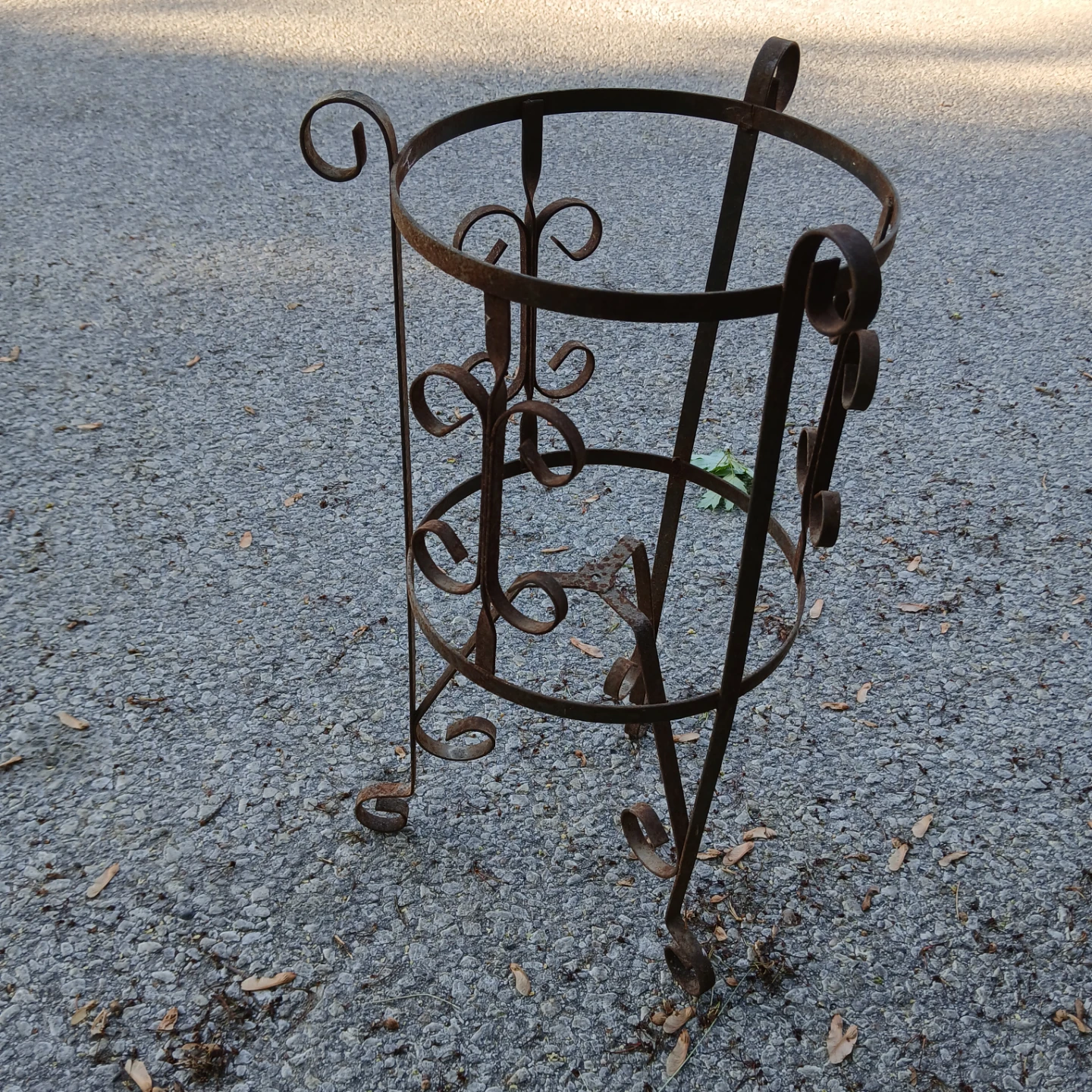Wrought Iron Plant Stand