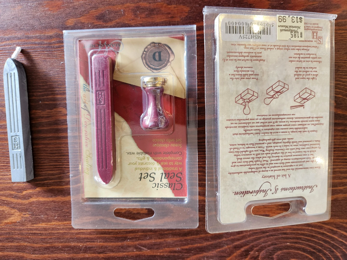 Manuscript Classic Seal Set and Mini Seal Set with Wax Stick - photo 2