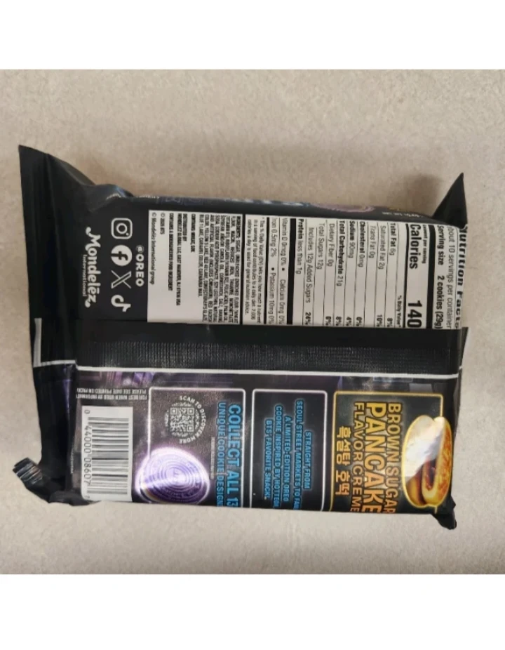 Oreo BTS Brown Sugar Pancake Flavor Sandwich Cookies - photo 2