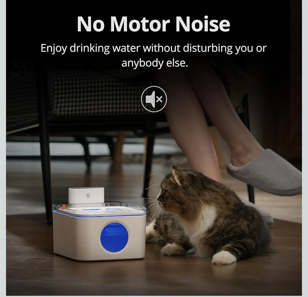 Smart Pet Water Fountain with Motion Sensor - photo 3