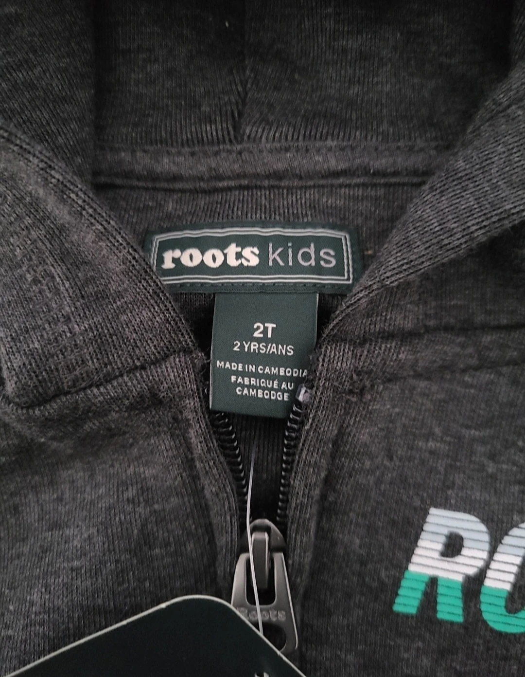 Roots Kids Full Zip Hoodie - Size 2T ⚽️ - photo 5