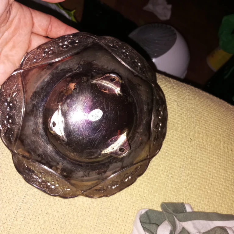 Decorative Metal Bowl vintage - photo 2