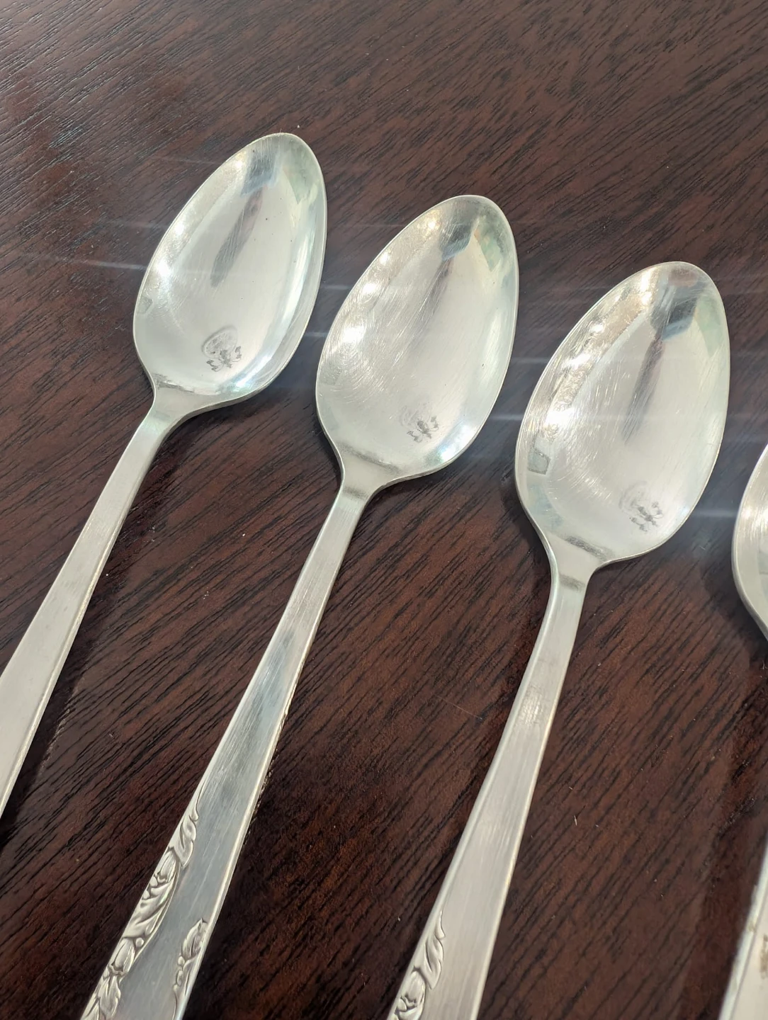 Oneida Silver Spoons - Set of 9 - photo 5
