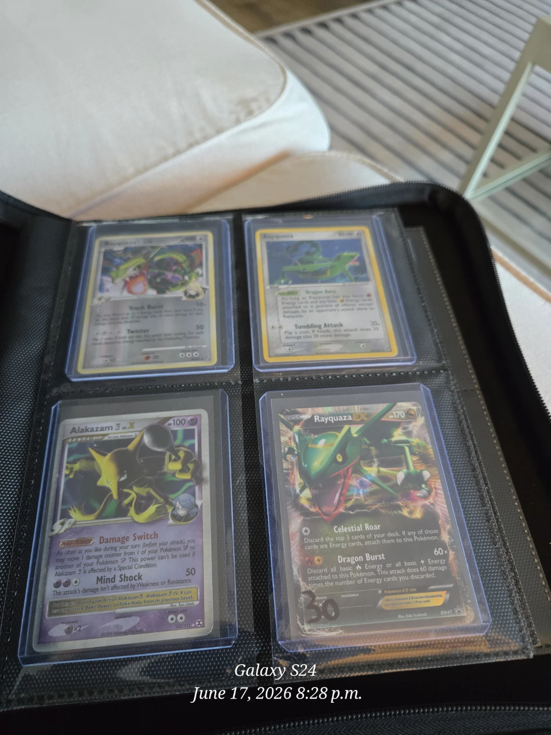 Pokemon Trading Cards Binder