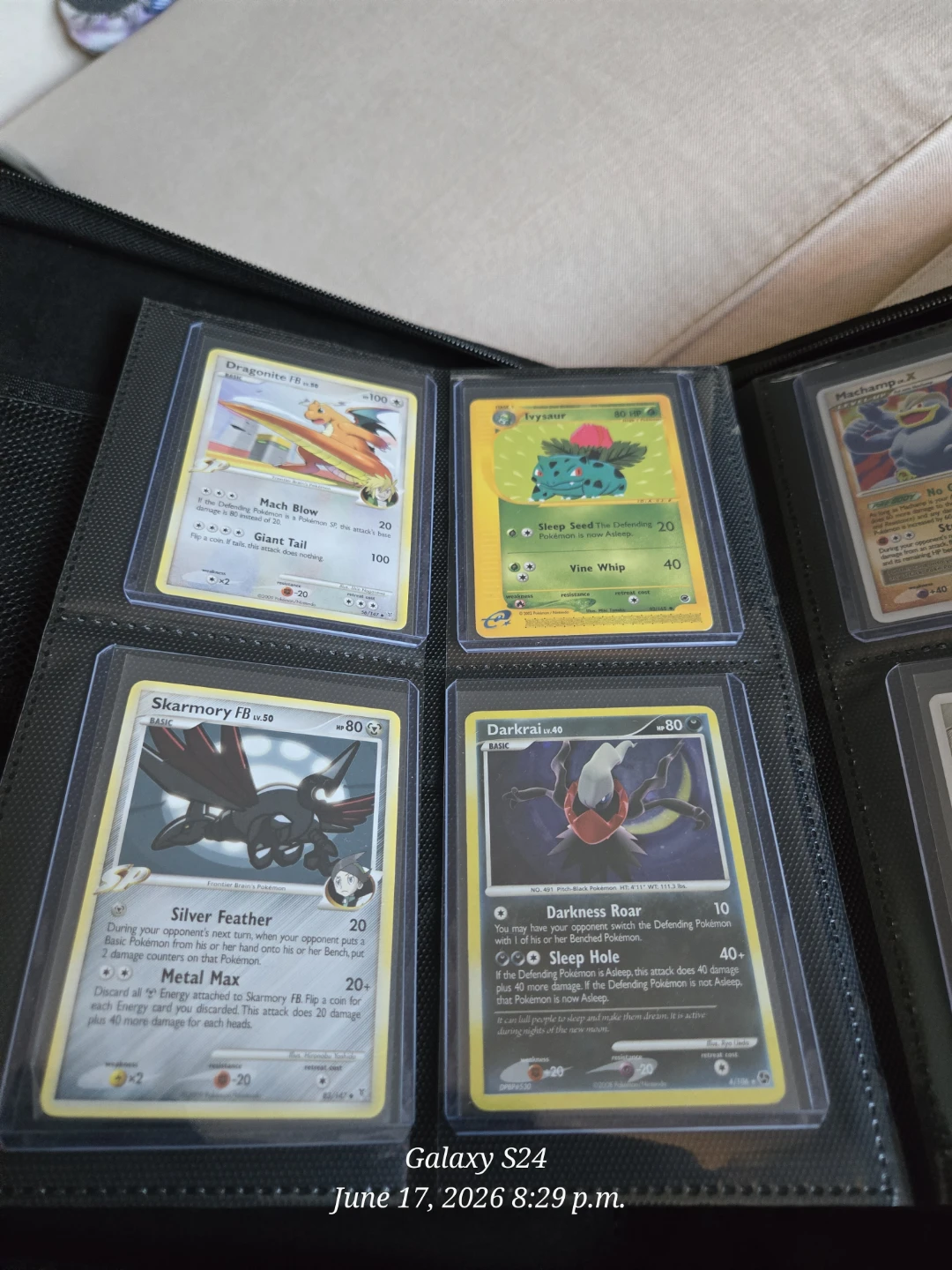 Pokemon Trading Cards Binder