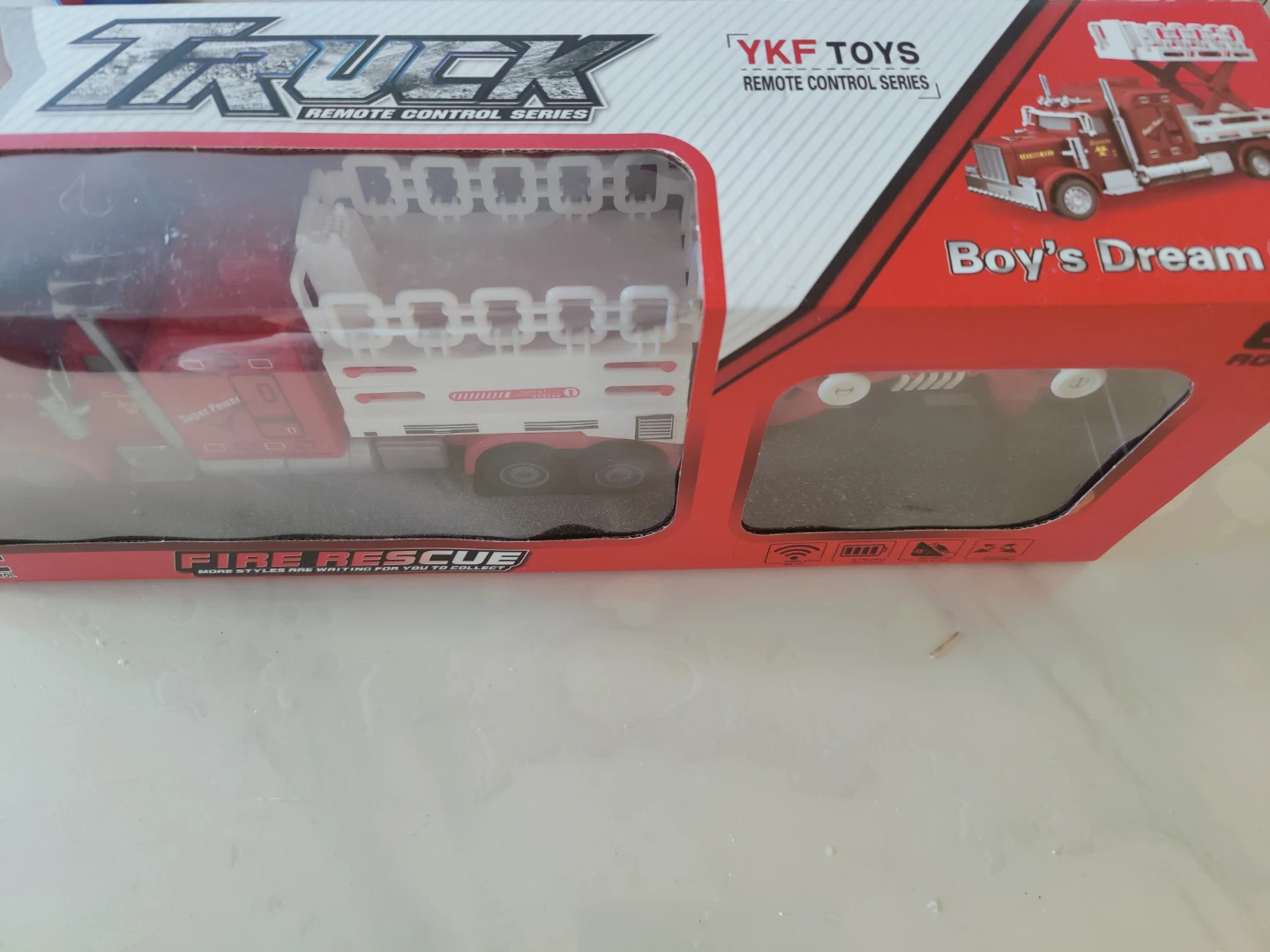 YKF Toys Remote Control Fire Rescue Truck - photo 3