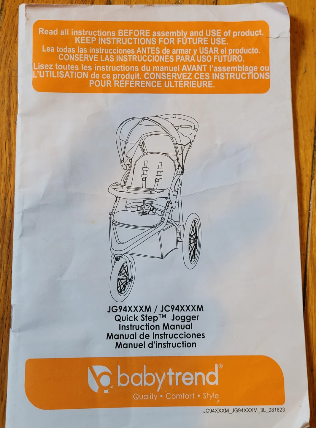 Baby Trend Expedition Jogger Stroller - photo 4