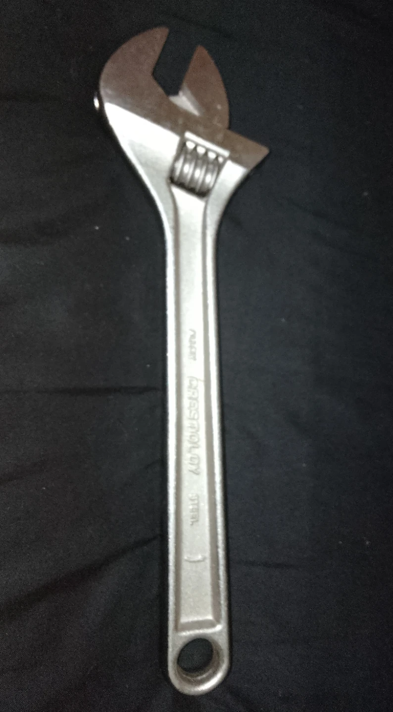 Crestology 12" steel alloy crescent wrench - photo 2