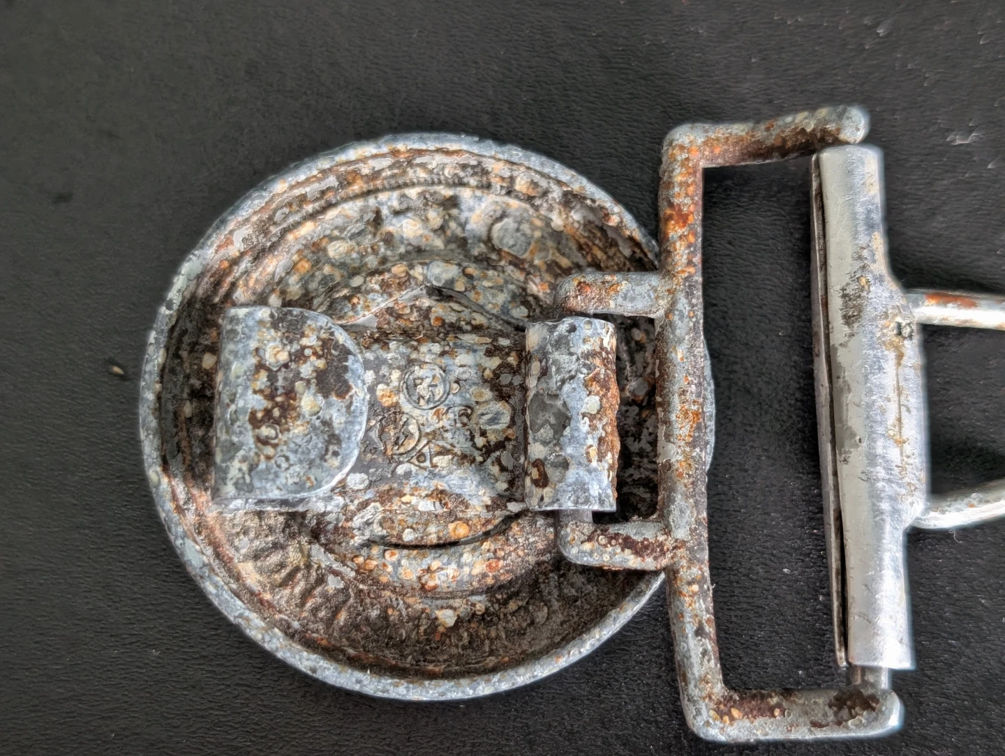Buckle of ss officer ww2 era. - photo 3