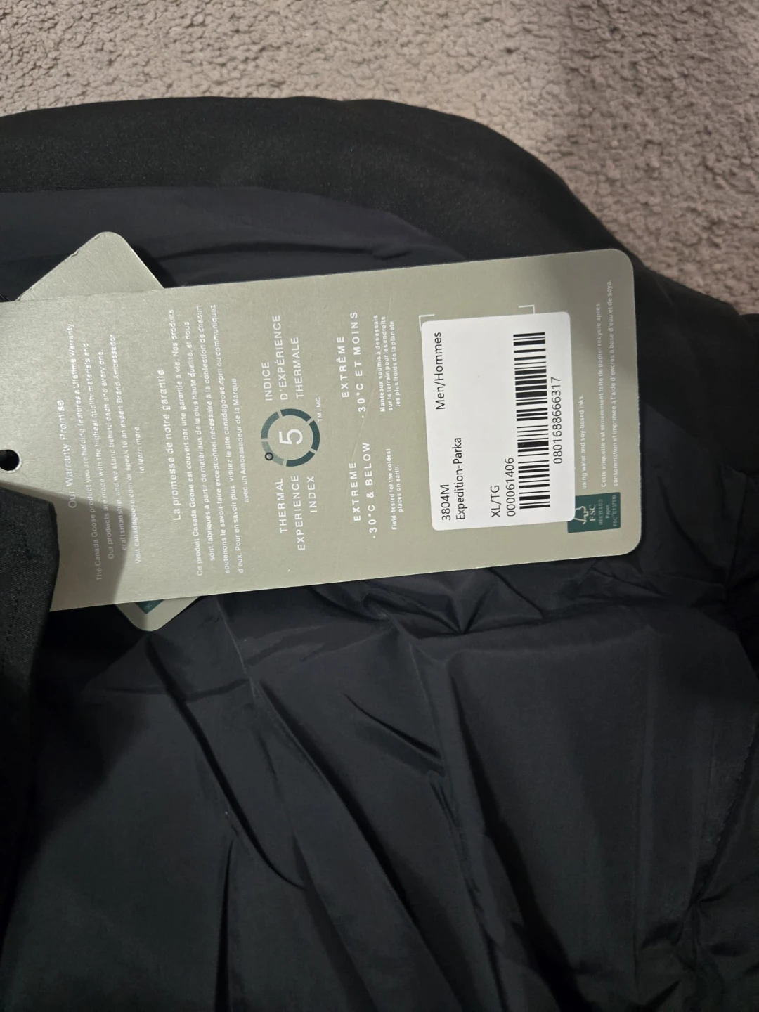 Mens canada goose parka - photo 5