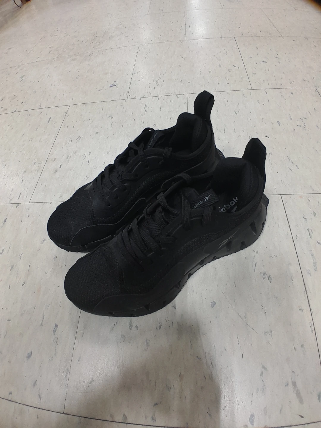 Reebok Zig Kinetica II Black Running Shoes Men's Size 9.5 - photo 3
